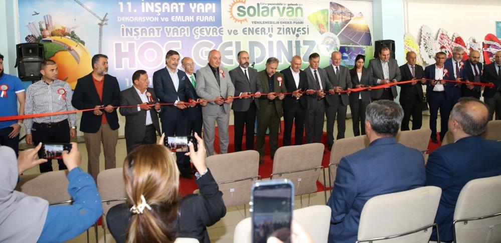 Van’da İnşaat Yapı ve Yenilenebilir Enerji Fuarı kapılarını açtı