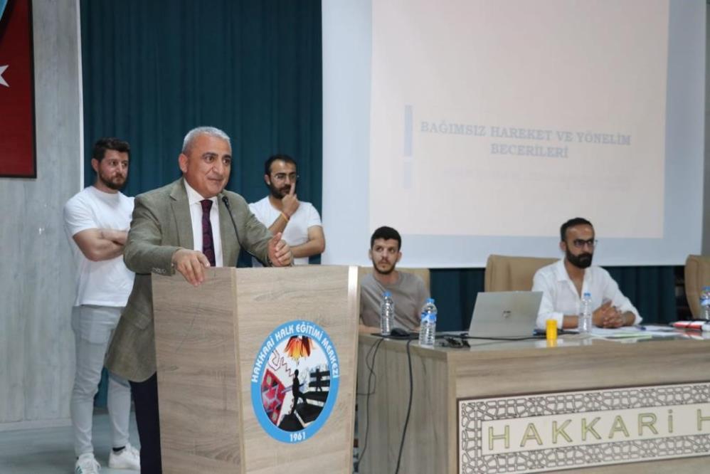 Hakkari’de ‘Özel Eğitim Farkındalığını Artırma Kursu’ açıldı