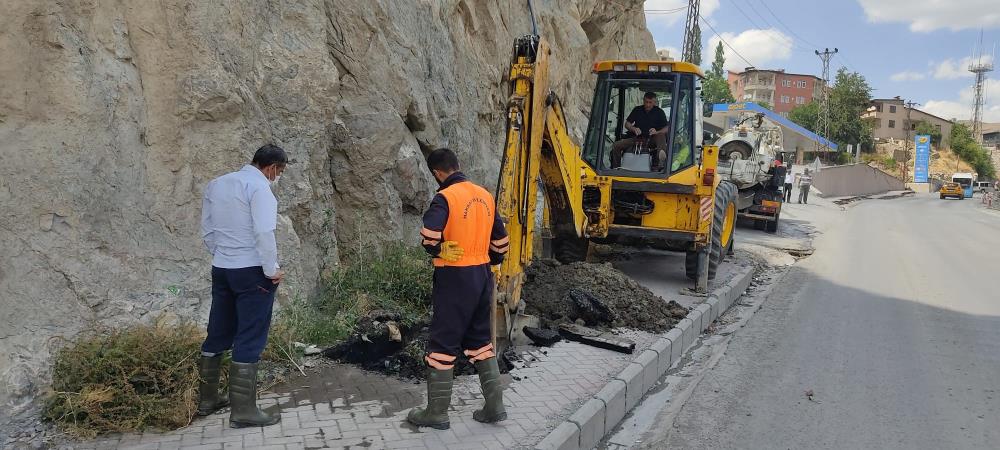 Belediye ekipleri 11 arızaya müdahale etti