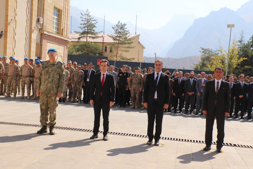 Hakkari’de 19 Eylül Gaziler Günü kutlandı