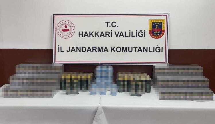 Hakkari’de kaçakçılık operasyonu