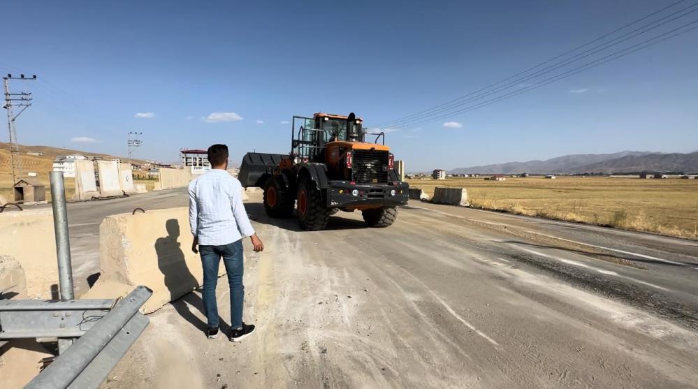 Yüksekova girişindeki polis kontrol noktası taşındı