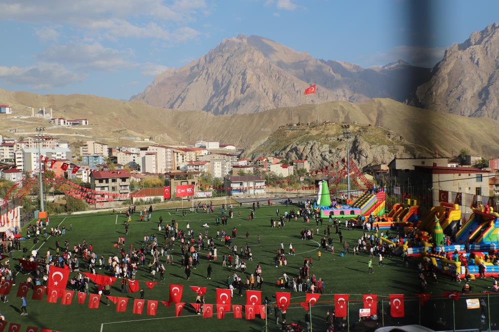 Hakkari’de çocuk etkinliğine büyük ilgi