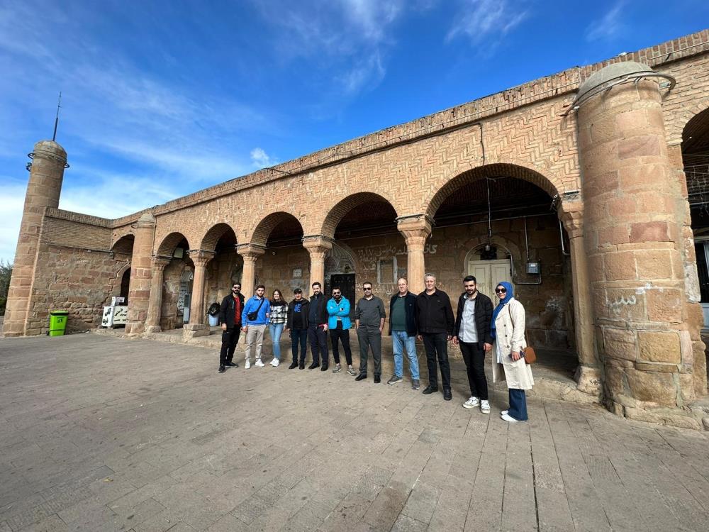 Yüksekovalılar Tebriz’in tarihi mekanlarını gezdi