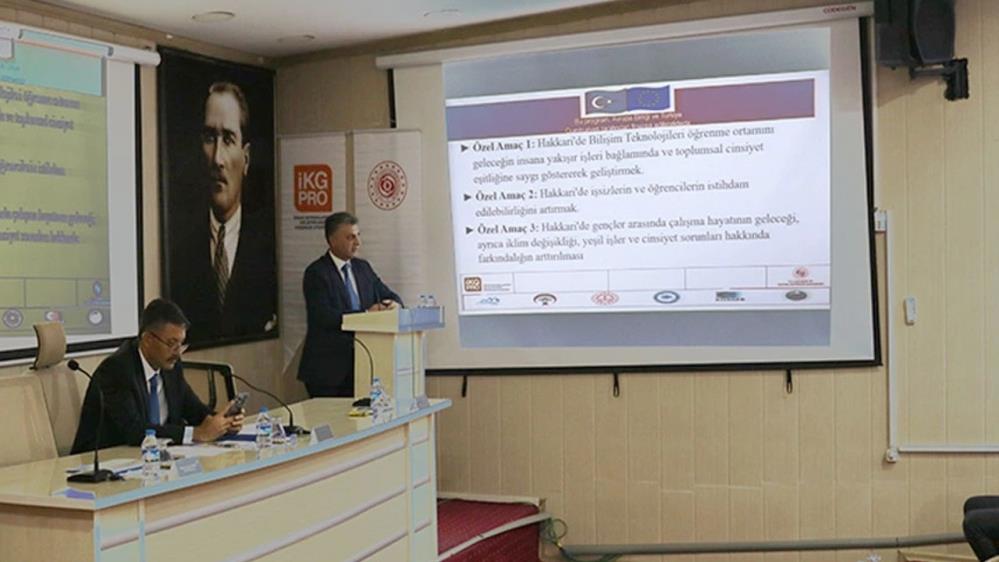 Hakkari’de 221 bin Euro’luk dev projenin tanıtımı yapıldı