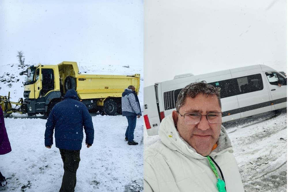 Kurtarılan 16 kişilik kafile Hakkari’den ayrıldı