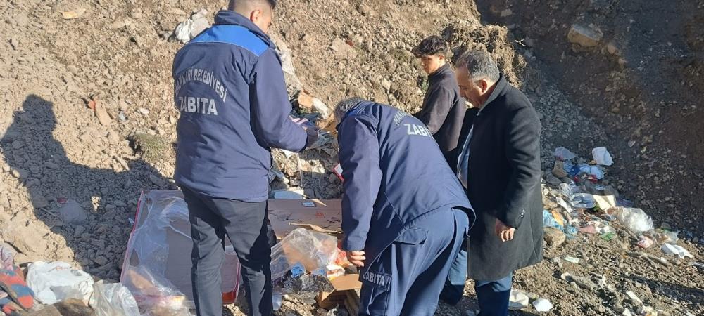 Hakkari’de tarihi geçmiş ürünler imha edildi