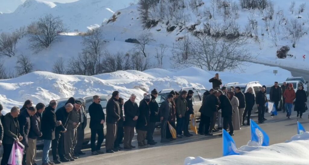 Dem Parti Şemdinli adayları için karşılama töreni