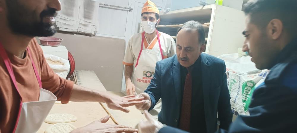 Hakkari’deki fırınlarda tırnak kontrolü yapıldı