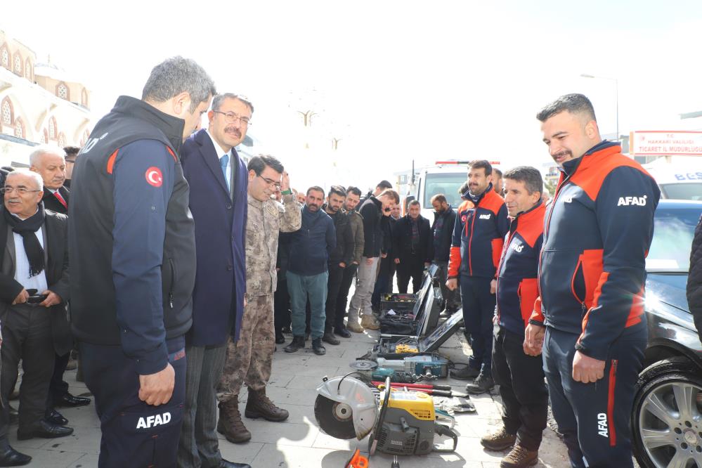 Hakkari’de 6 Şubat depremi anma programı düzenlendi