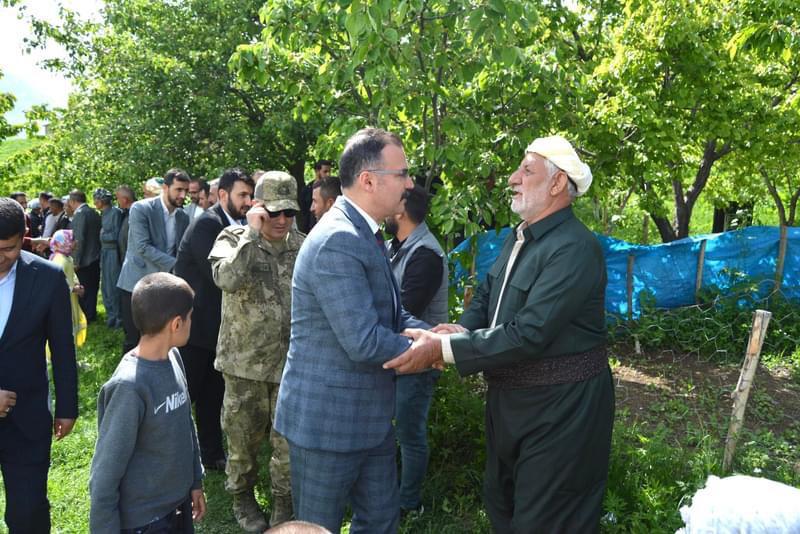 Kaymakam Ateş’ten Yukarı Kayalar köyüne ziyaret